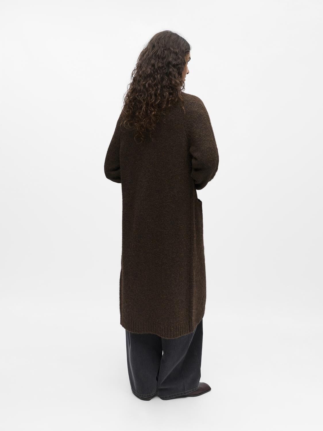 OBJMILU LS LO LONG KNIT CARDIGAN NO