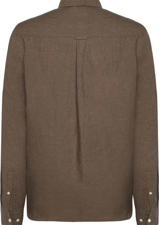 Regular linen shirt GOTS/Vegan