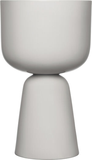 Nappula urtepotte 260x155mm lysegrå