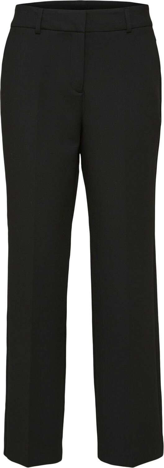 SLFRITA MW WIDE PANT BLACK N NOOS