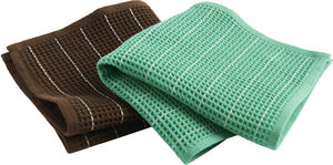 Canteen Dish Cloth-Set of 2-Chocola