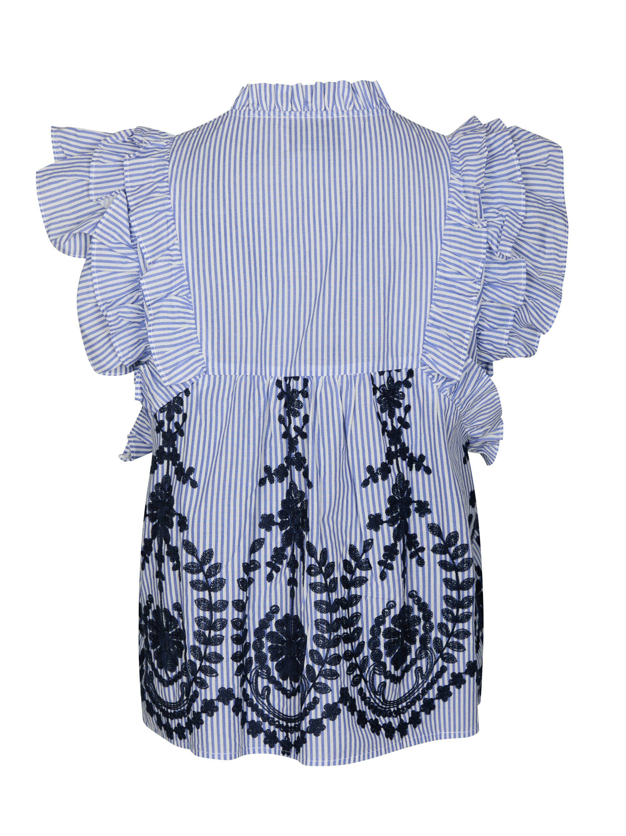 Jayla Stripe Embroidery Top