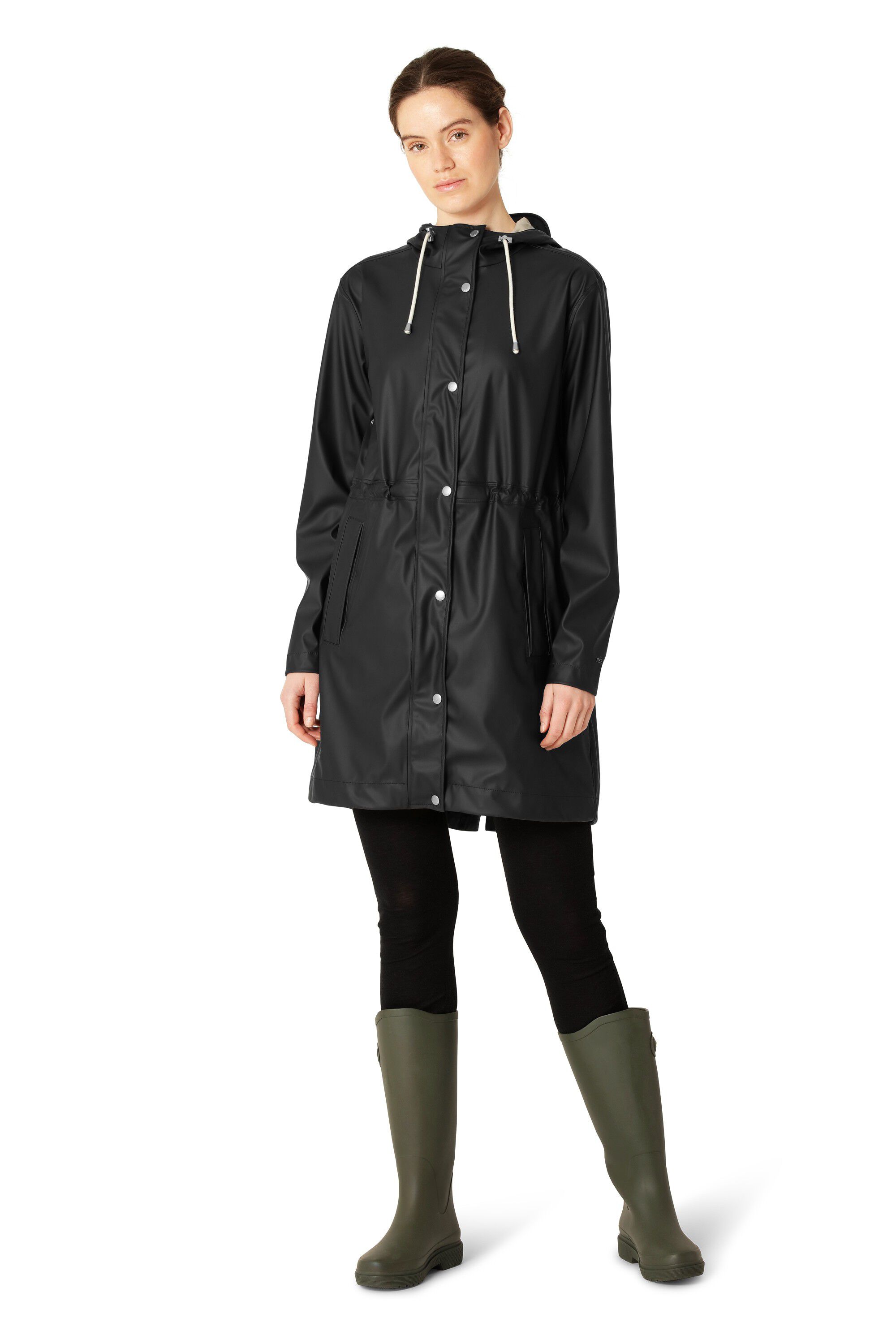 Long Parka Rain Jacket