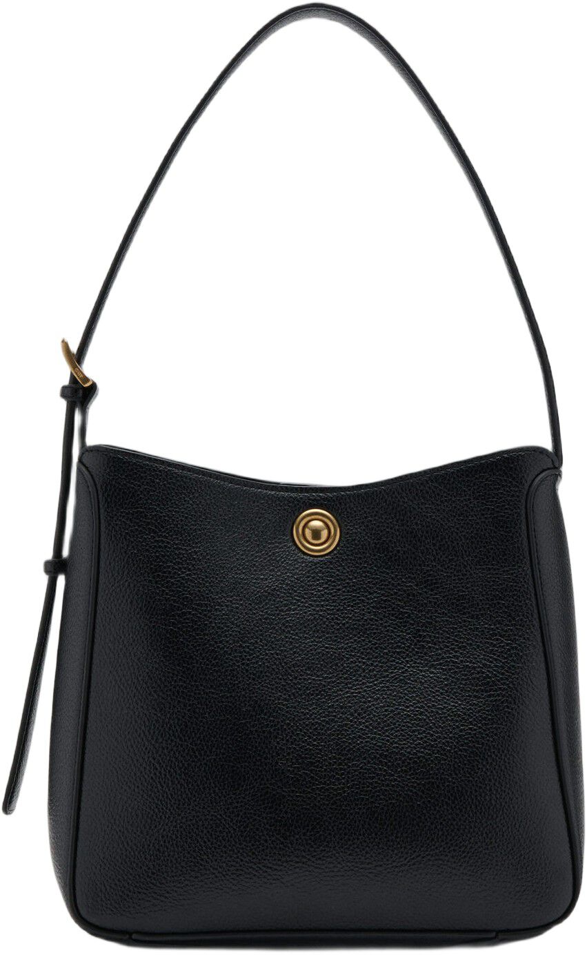 Medium bucket bag with metal detail