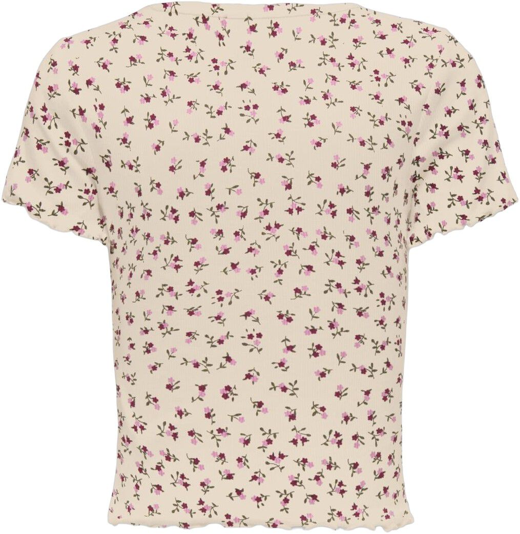 KMGTRINNY SS O-NECK AOP TOP JRS