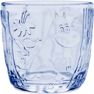 Moomin Arabia 28cl glas 2stk aqua