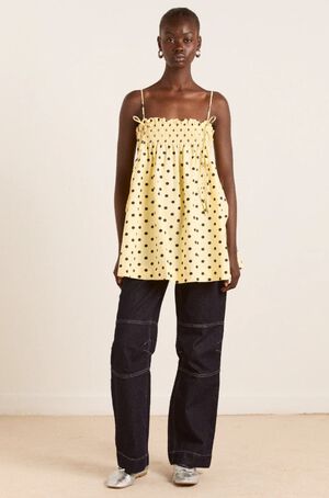 LILO MINI DRESS- BUTTER SPOT