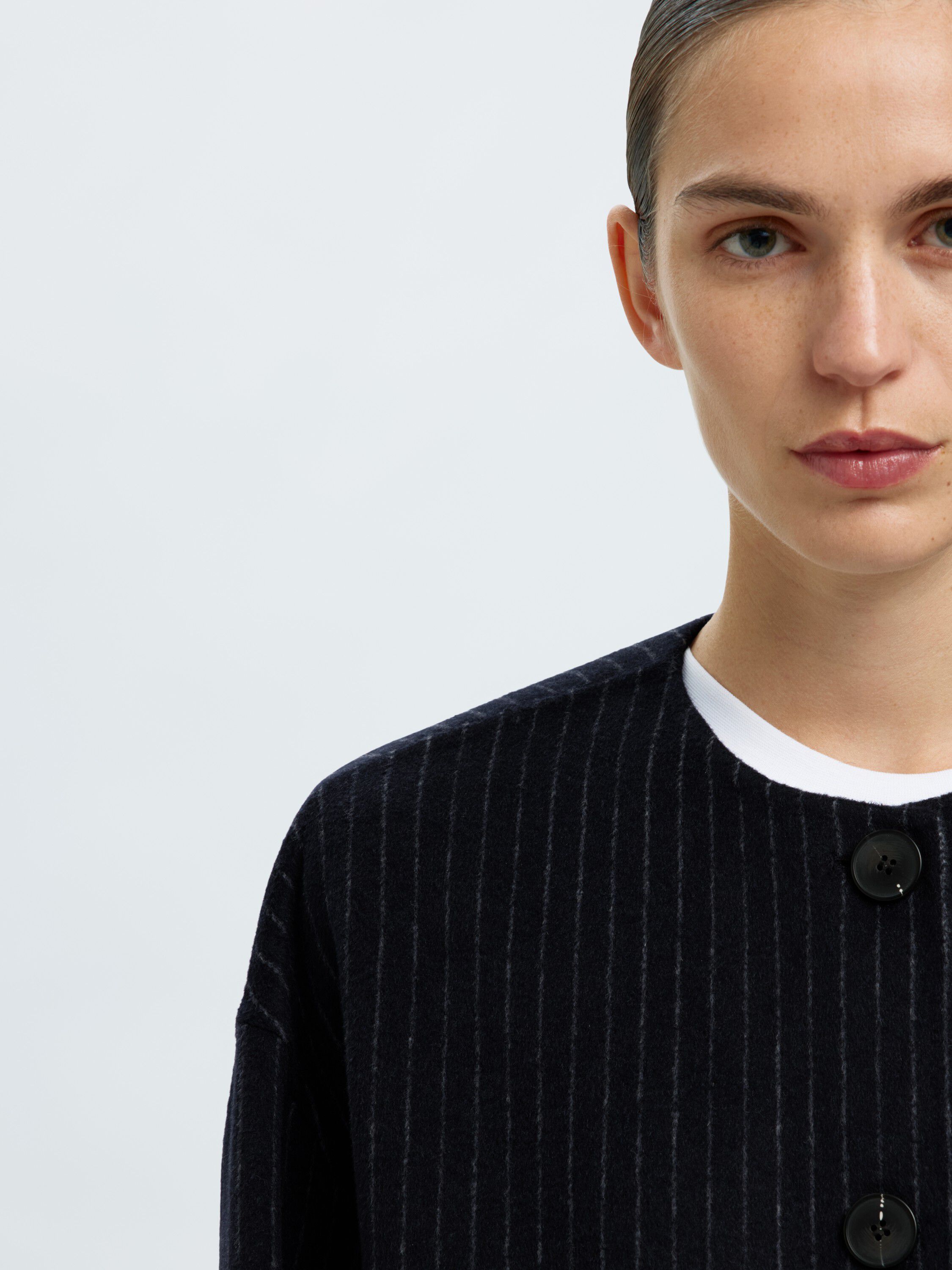 SLFPAM HANDMADE SCARF PIN STRIPE JK