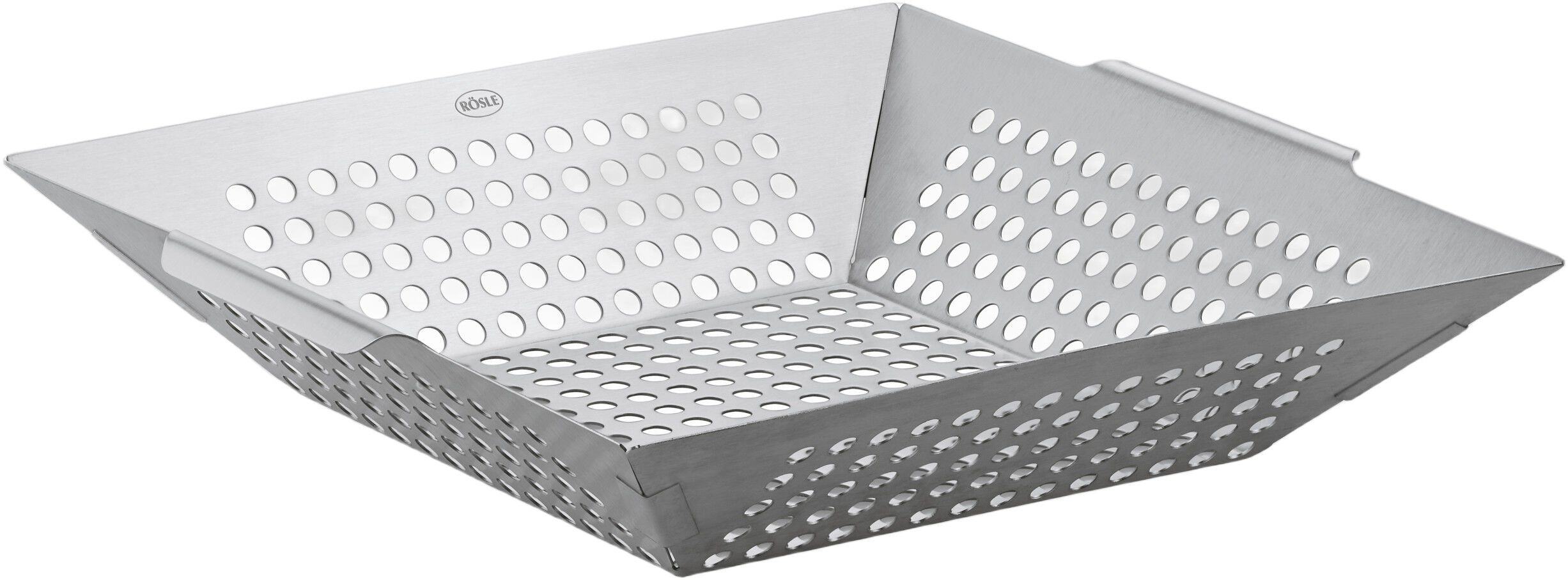 Grillbakke 33,5 x 30 x 6,5 cm 18/10 st&aring;l