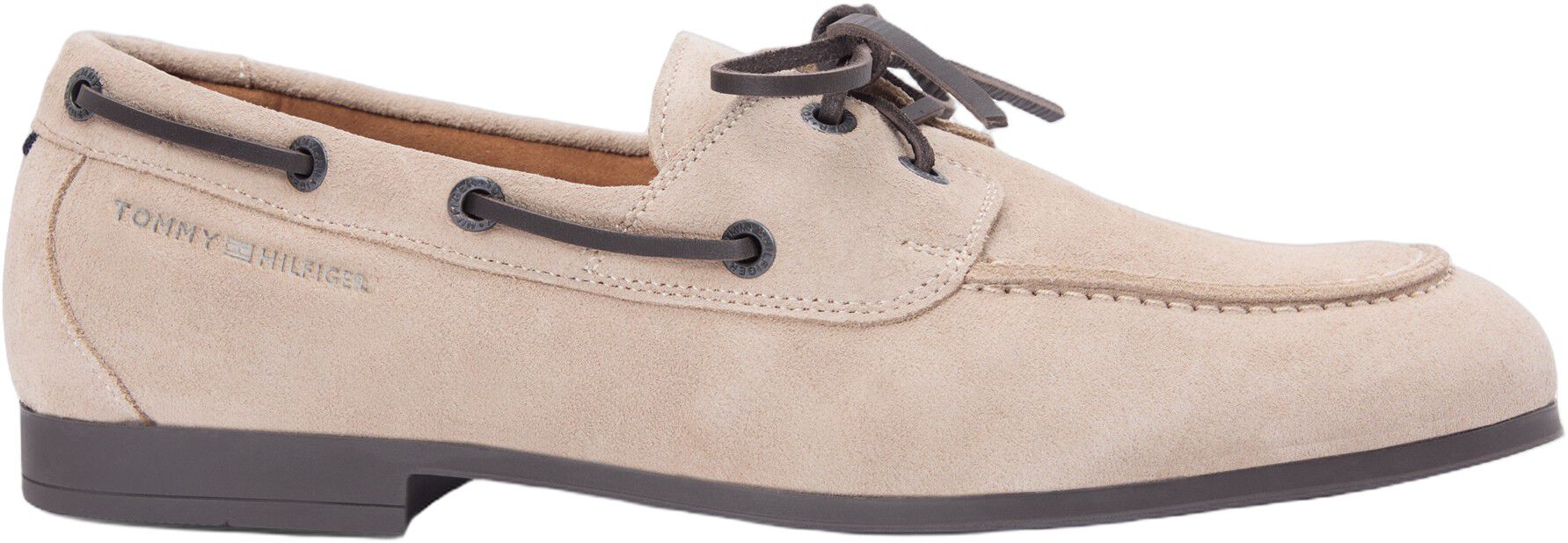 FLEXIBLE SLIM SUEDE BOAT SHOE