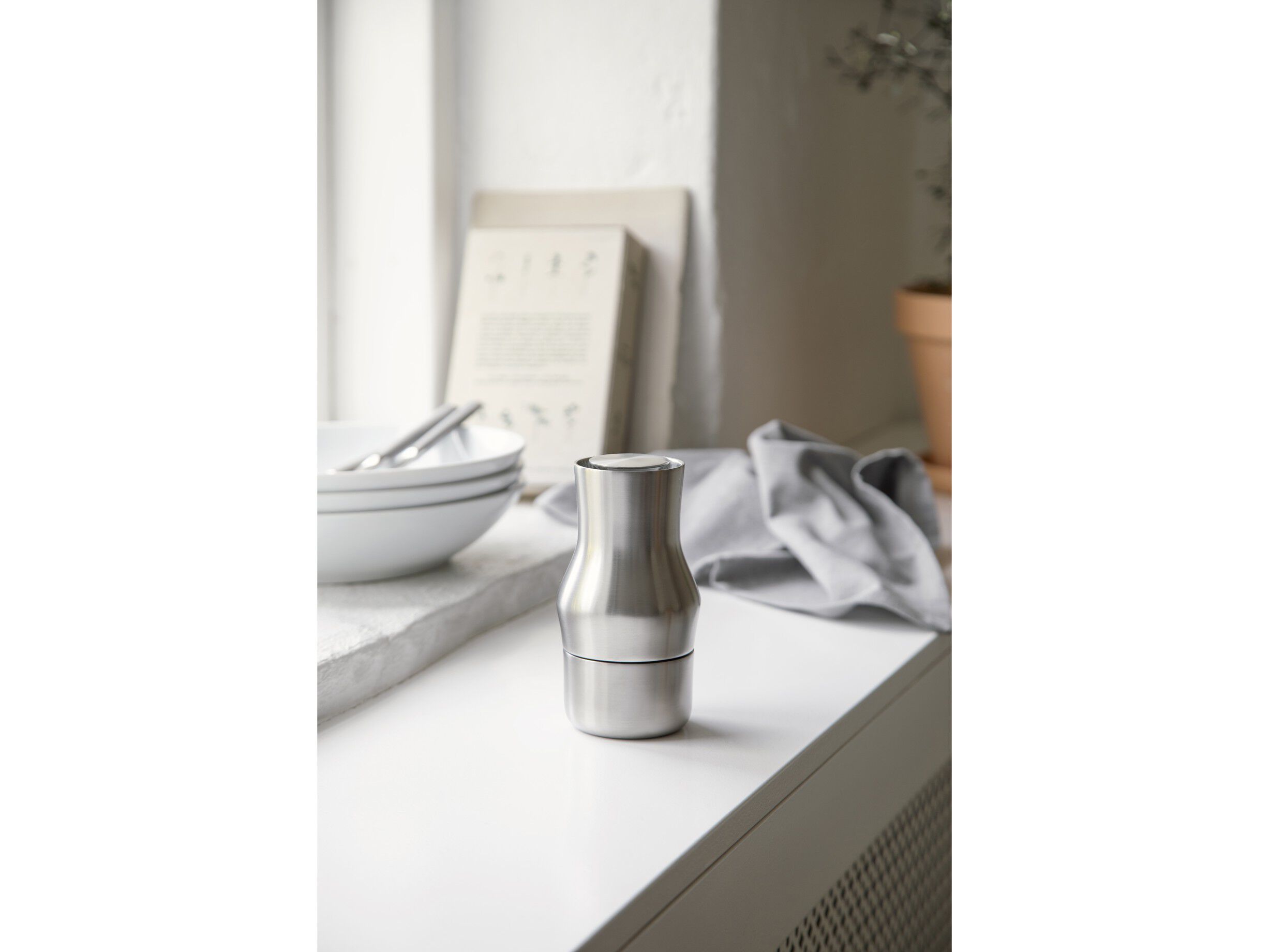 Kv&aelig;rn Dorotea 14 cm Mat st&aring;l