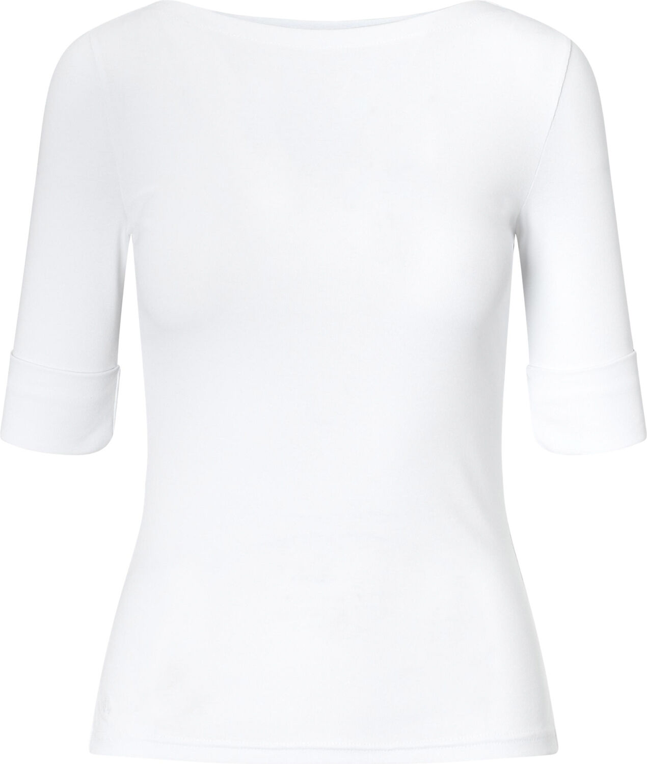 Cotton Boatneck Top