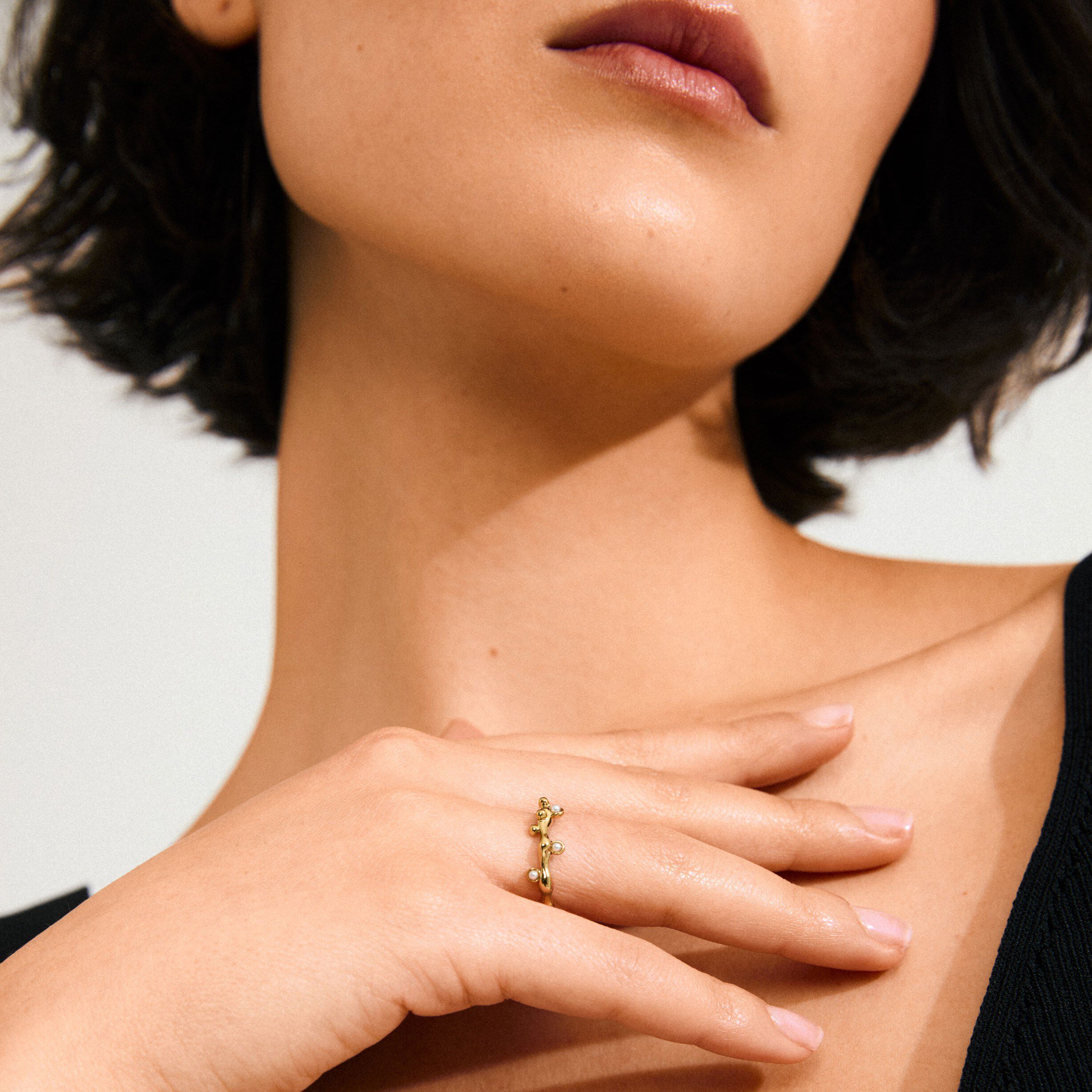 LULU magisk stack ring guldbelagt E