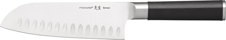 SENSEI SANTOKUKNIV M/LUFTSKÆR 16,5CM
