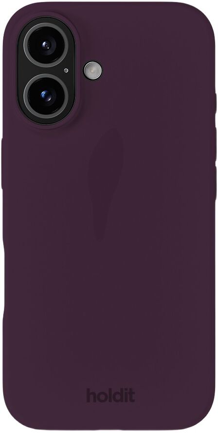 Silicone Case iPhone 16 Deep Plum