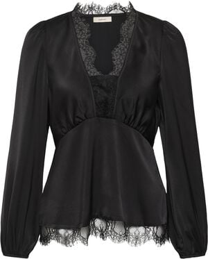 SATINEIW LACE TOP