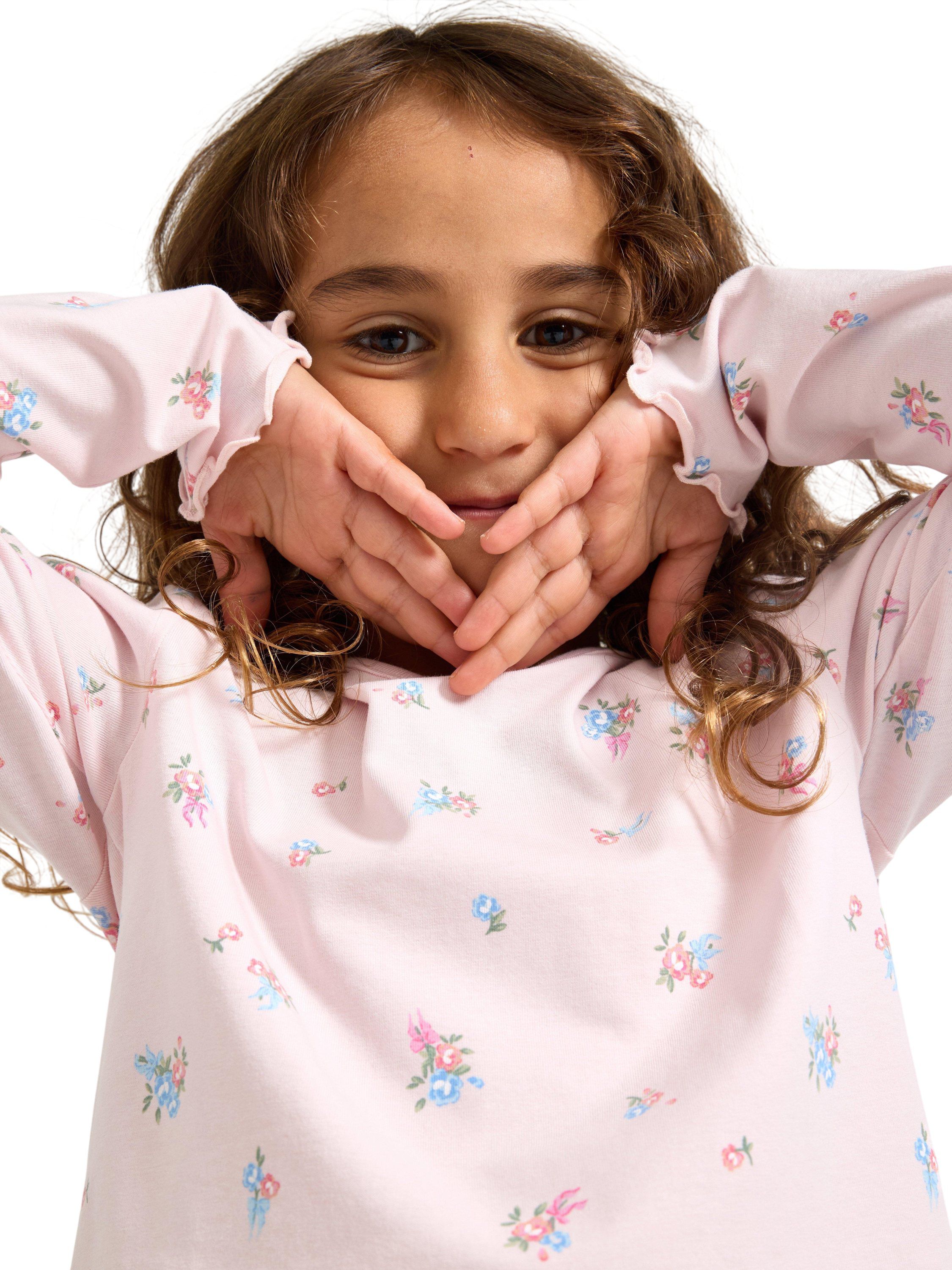 Matching pyjama set in soft cotton