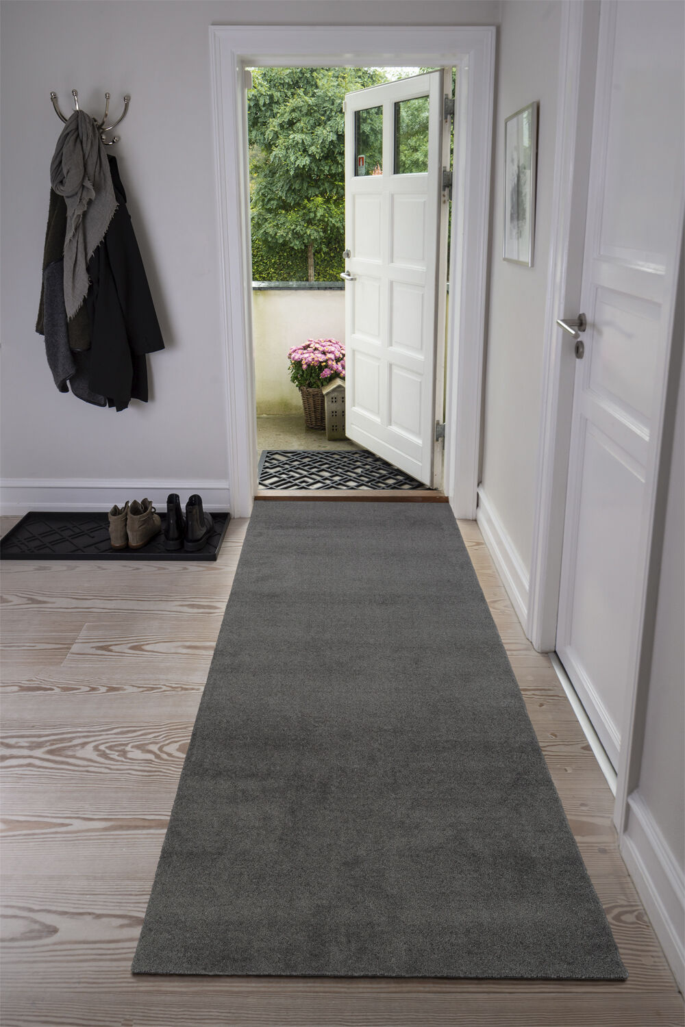 L&oslash;ber 90x200 cm, steelgrey