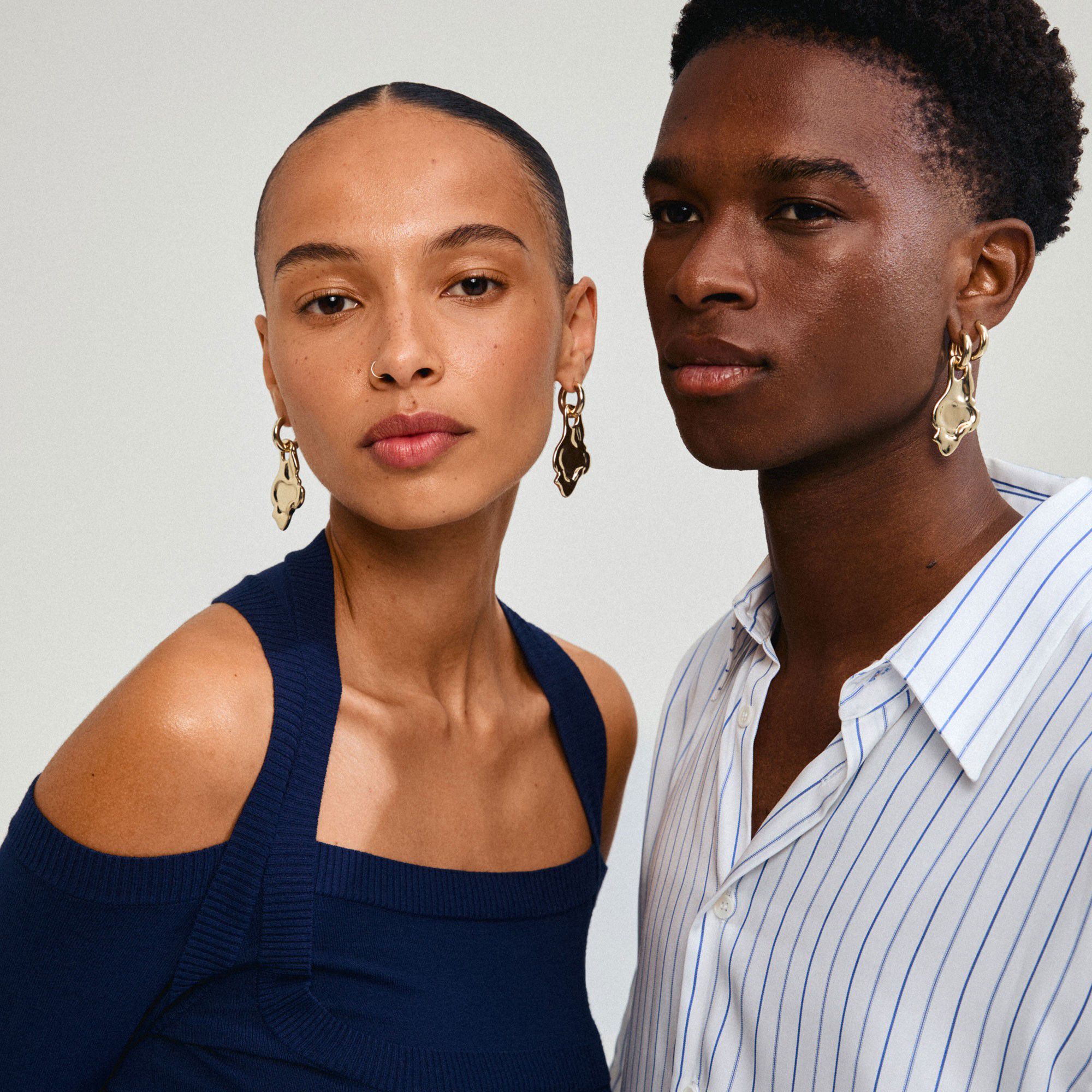 STARLIGHT earrings gold-plated