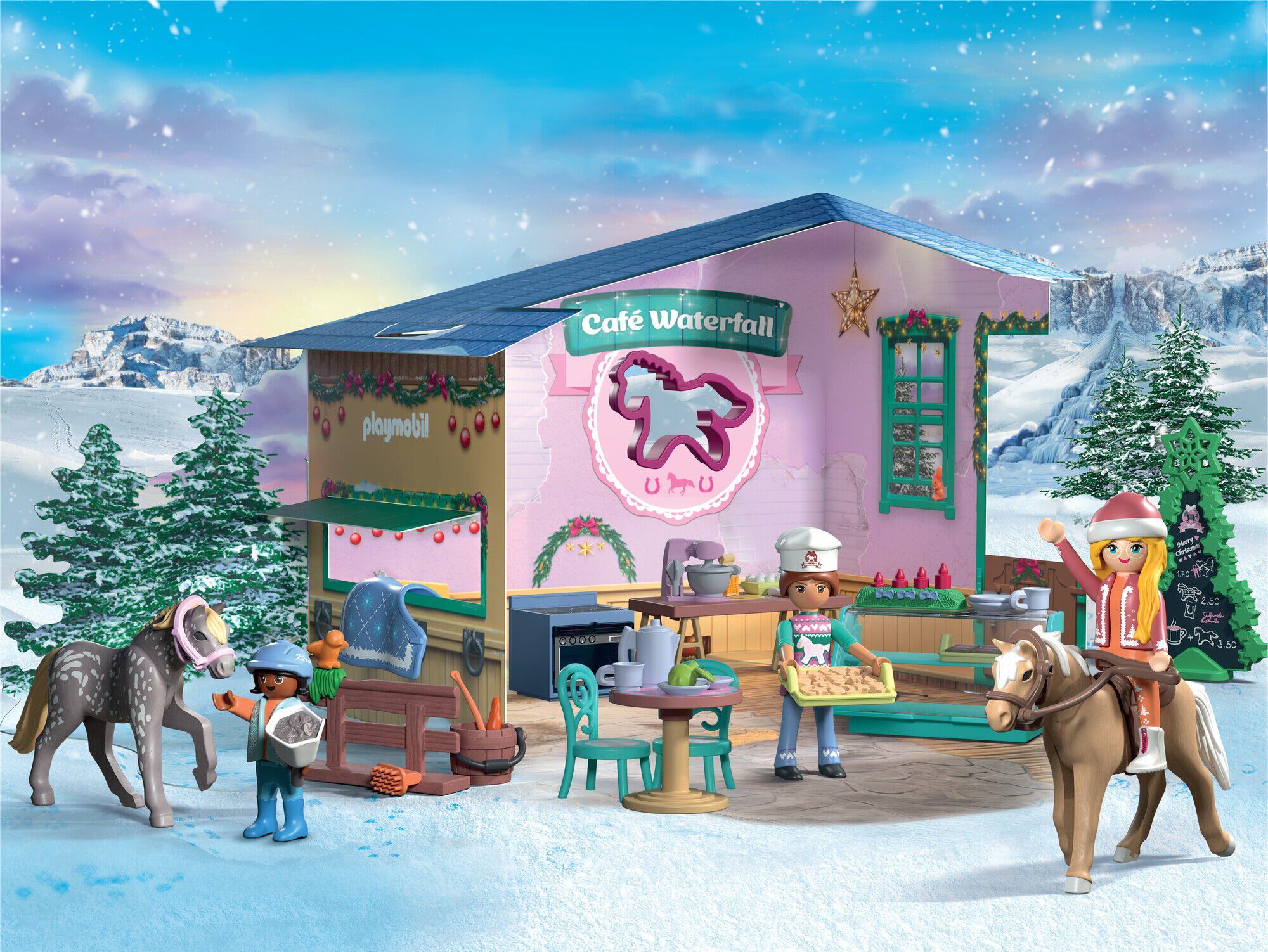 Playmobil heste julekalender