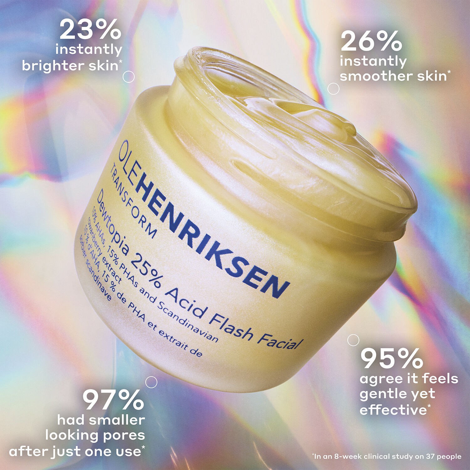 TRANSFORM Dewtopia 25% Acid Flash Facial