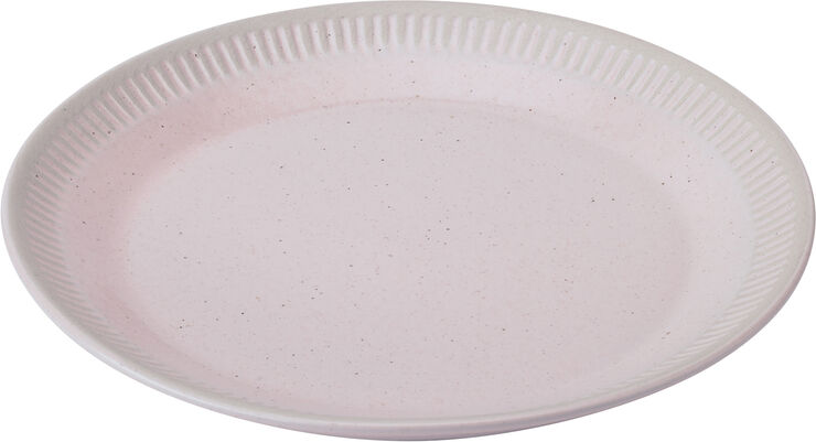 Knabstrup Colorit, tallerken, rosa, Ø19 cm