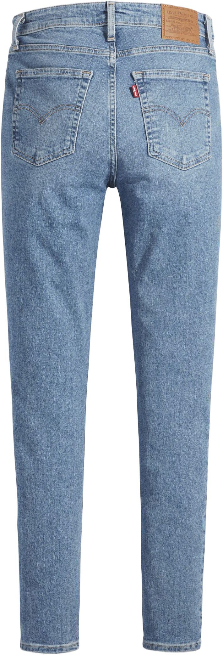 721 HIGH RISE SKINNY BLUE WAVE