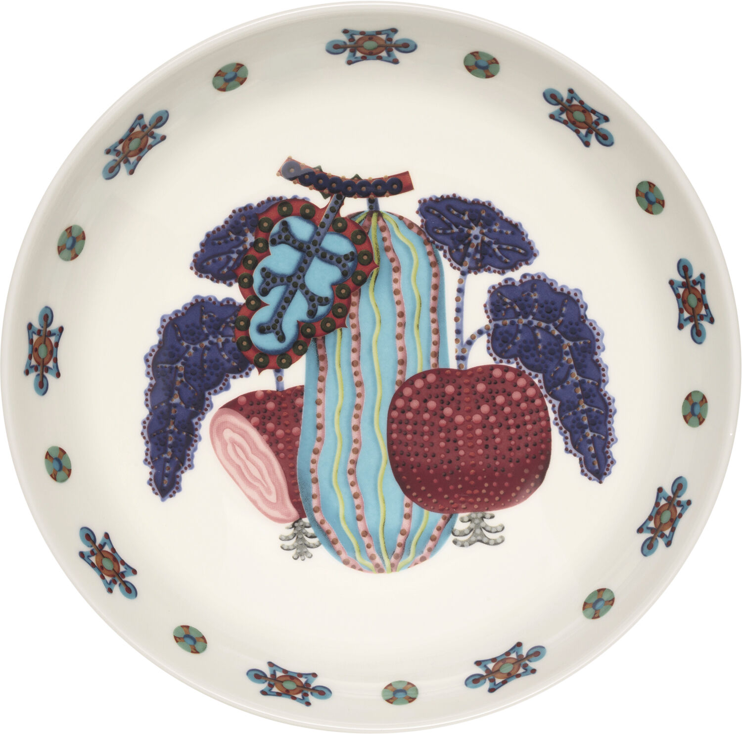 Taika Dyb Tallerken 20 cm Sato