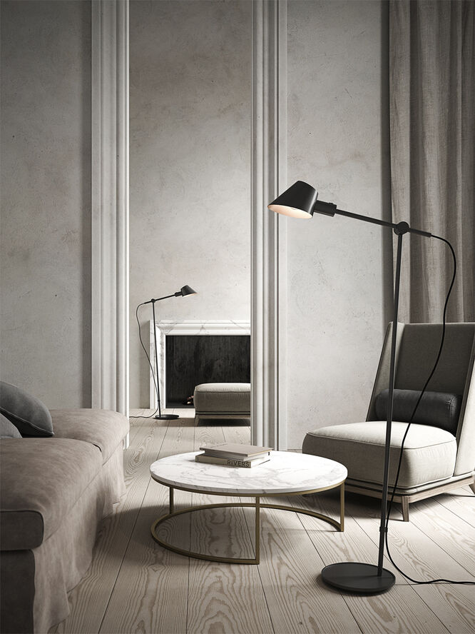 Stay | Gulvlampe | Sort