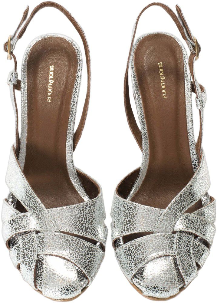 Banie 75 Crackled metallic goat
