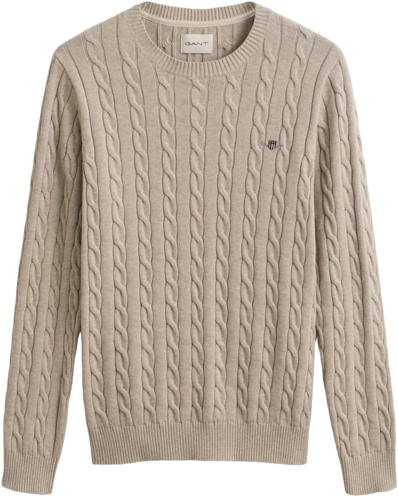 Cotton Cable C-Neck