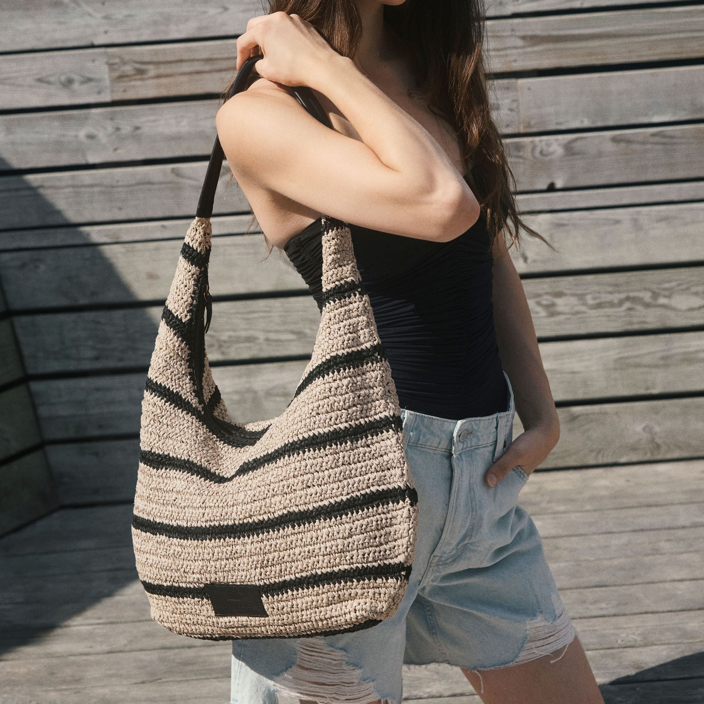 SoleaMBG Bag, Raffia