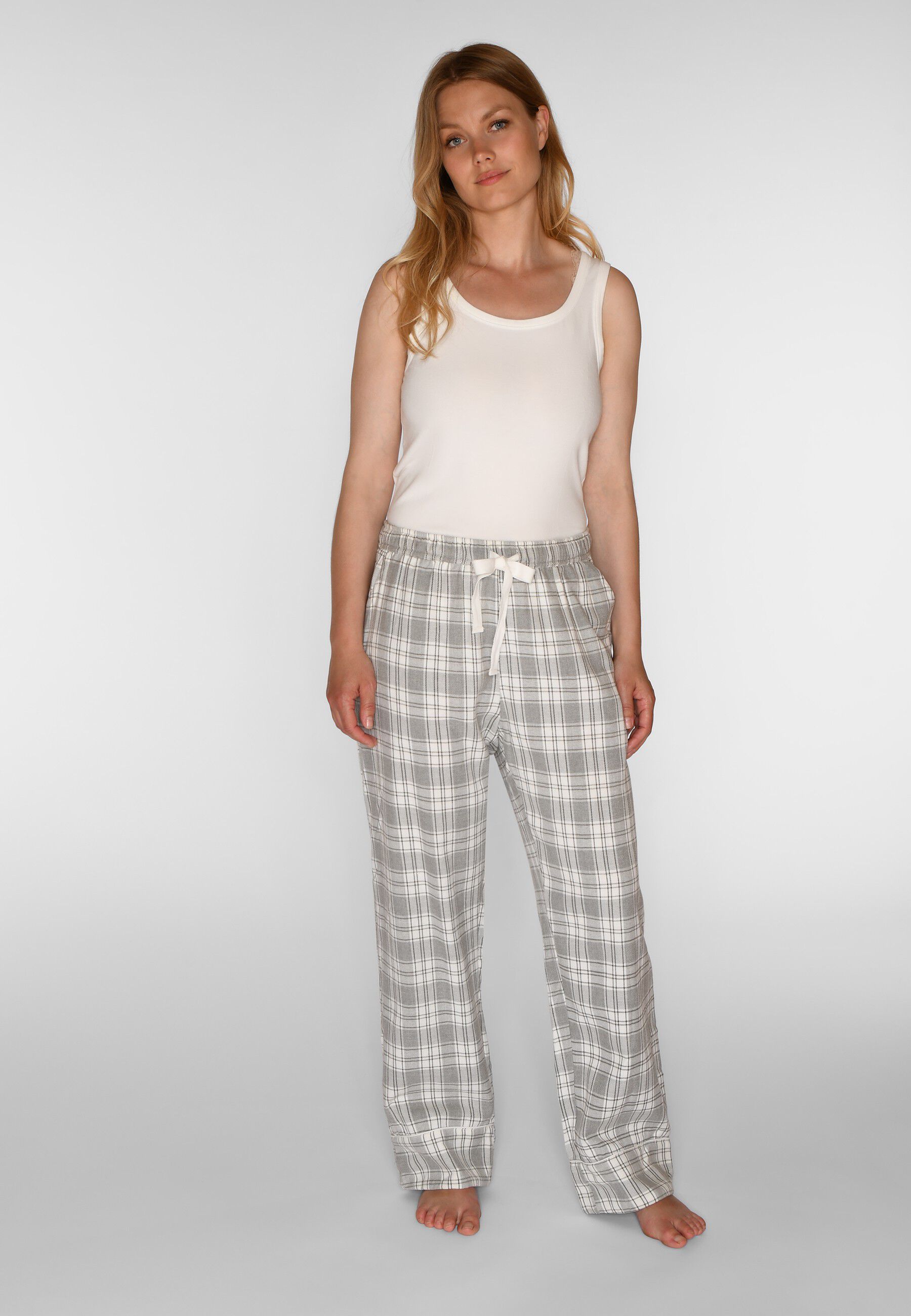 Nicola Check Pants