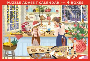 SWEET CHRISTMAS - puslespilsadventskalender med 1000 brikker