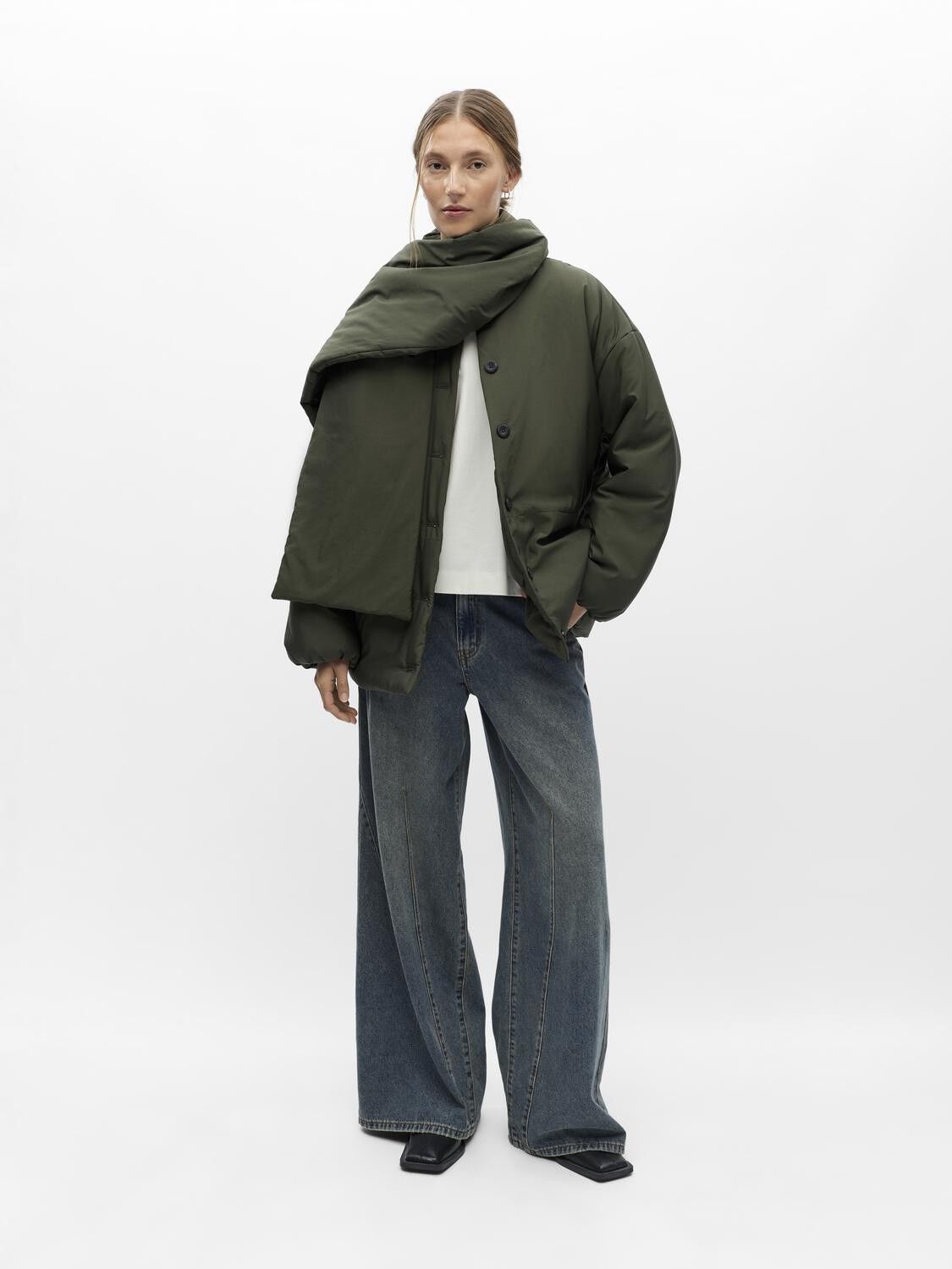Objgemmi L/S Lo Scarf Jacket Noos