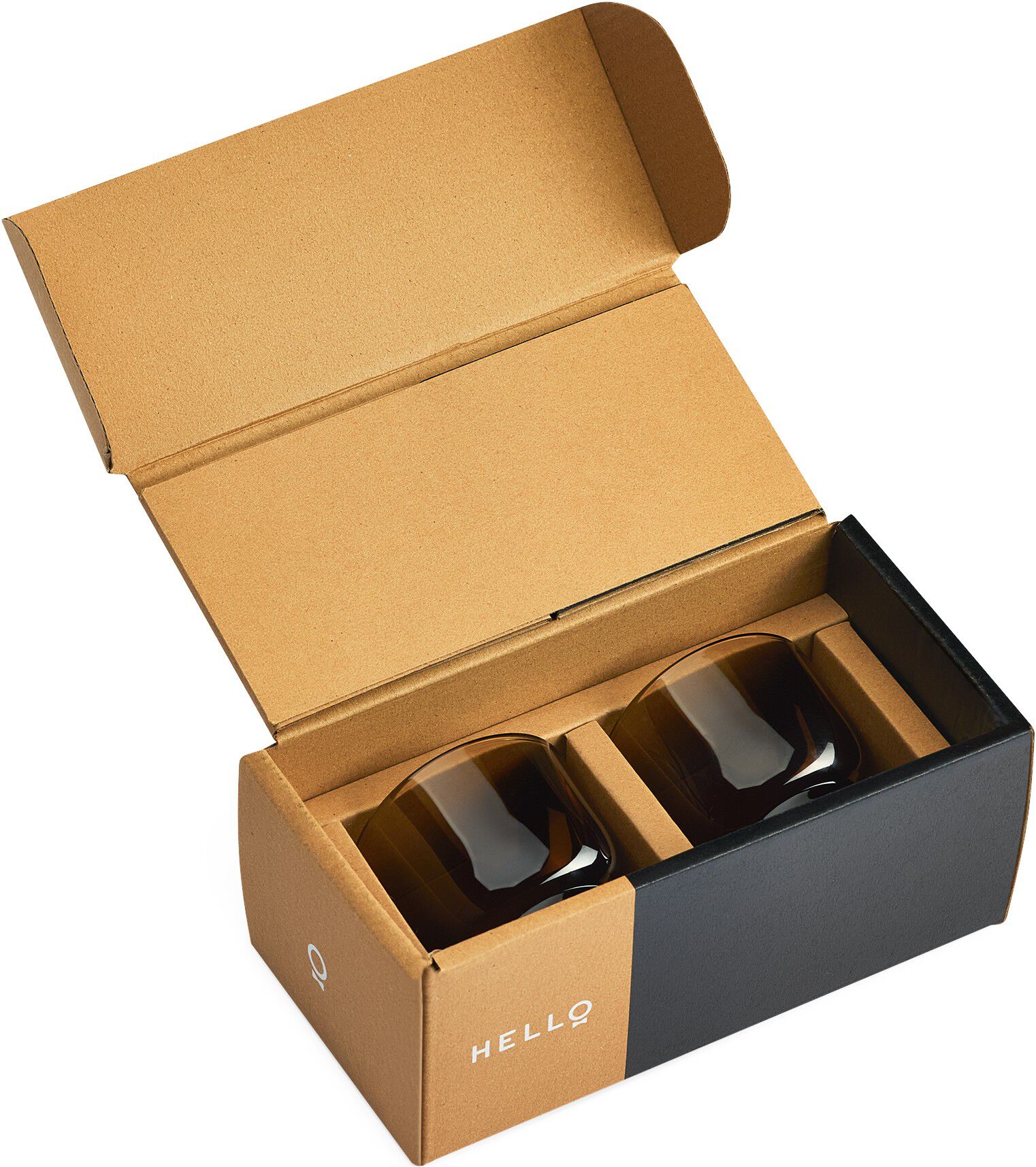 Pirch Espresso, Amber, set of 2
