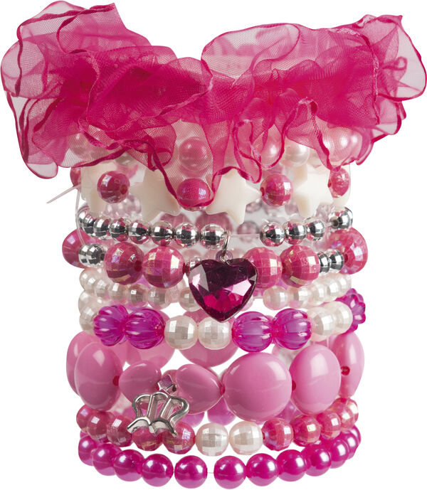 4-GIRLZ PERLEARMBÅND SÆT