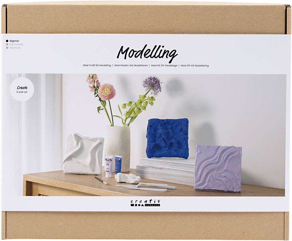 Maxi DIY Kit Modellering, V&aelig;gdekoration