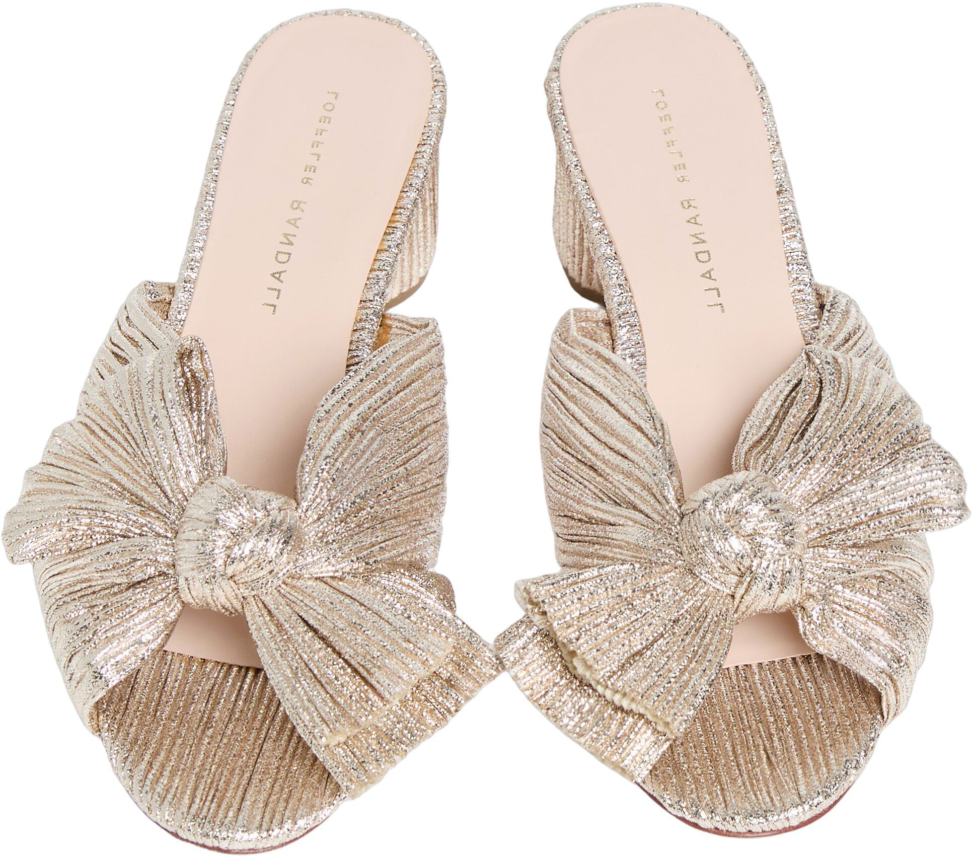 EMILIA PLEATED KNOT MULE