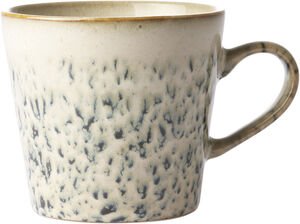 ceramic 70's cappucino mug hail
