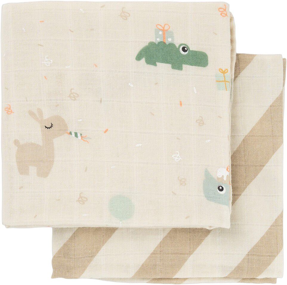 Stofble 2 stk. Celebration Sand