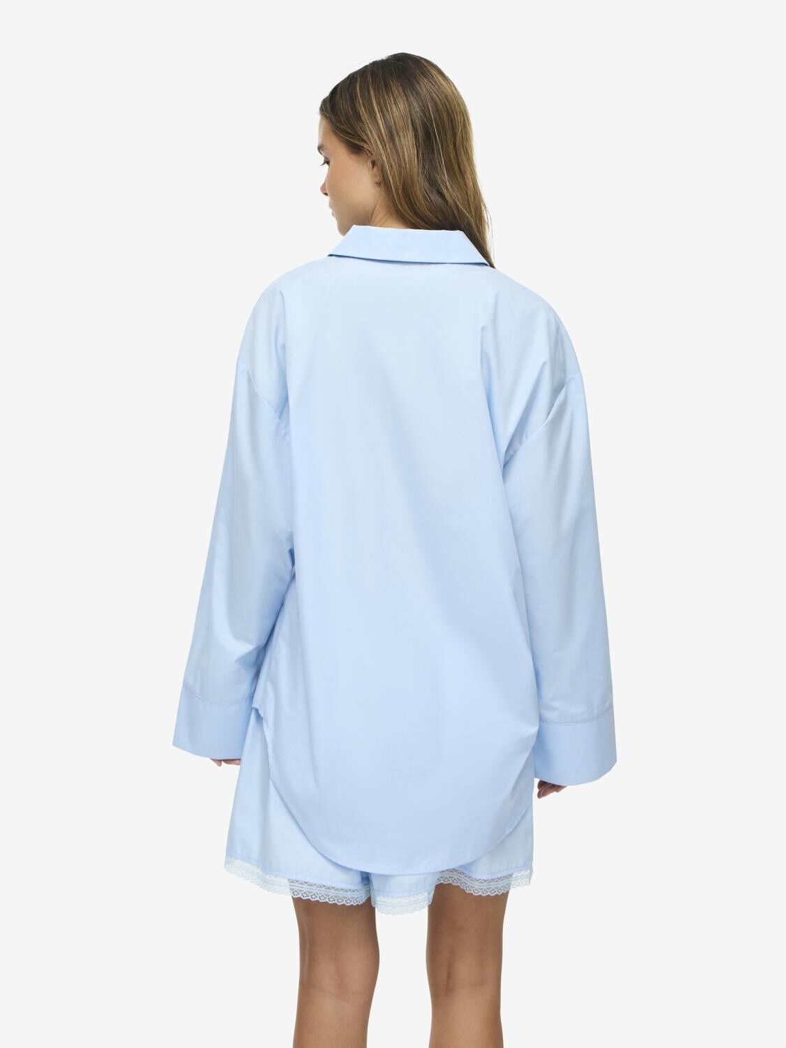 NMFRIDA L/S BUTTON LACE SHIRT TNT/1