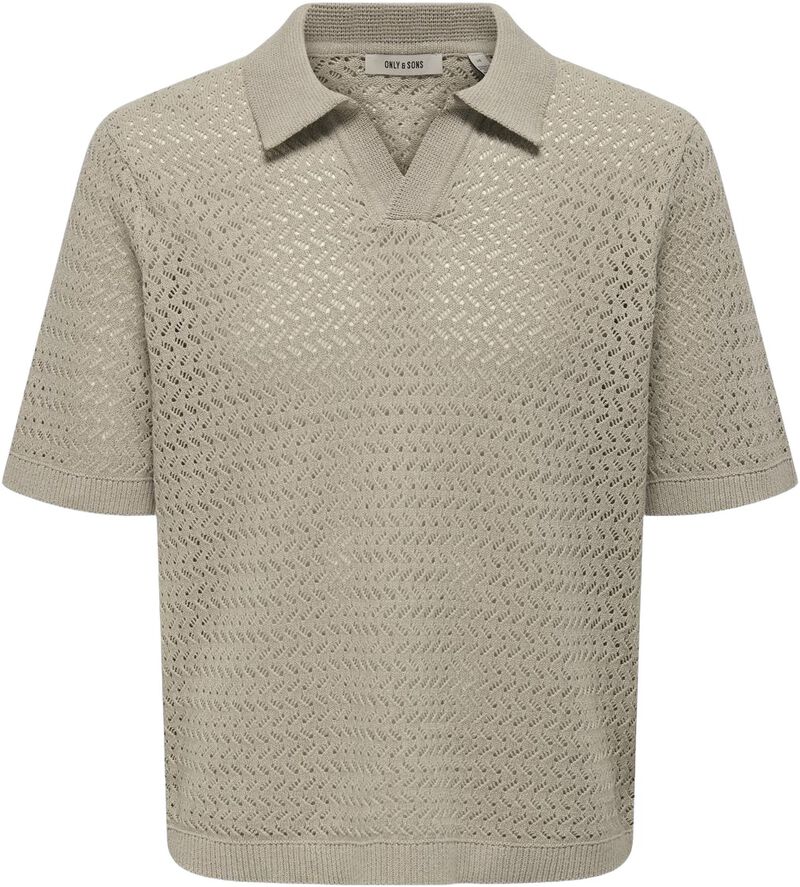 Onsnyle Life Reg 5 Ss Split Polo Kn