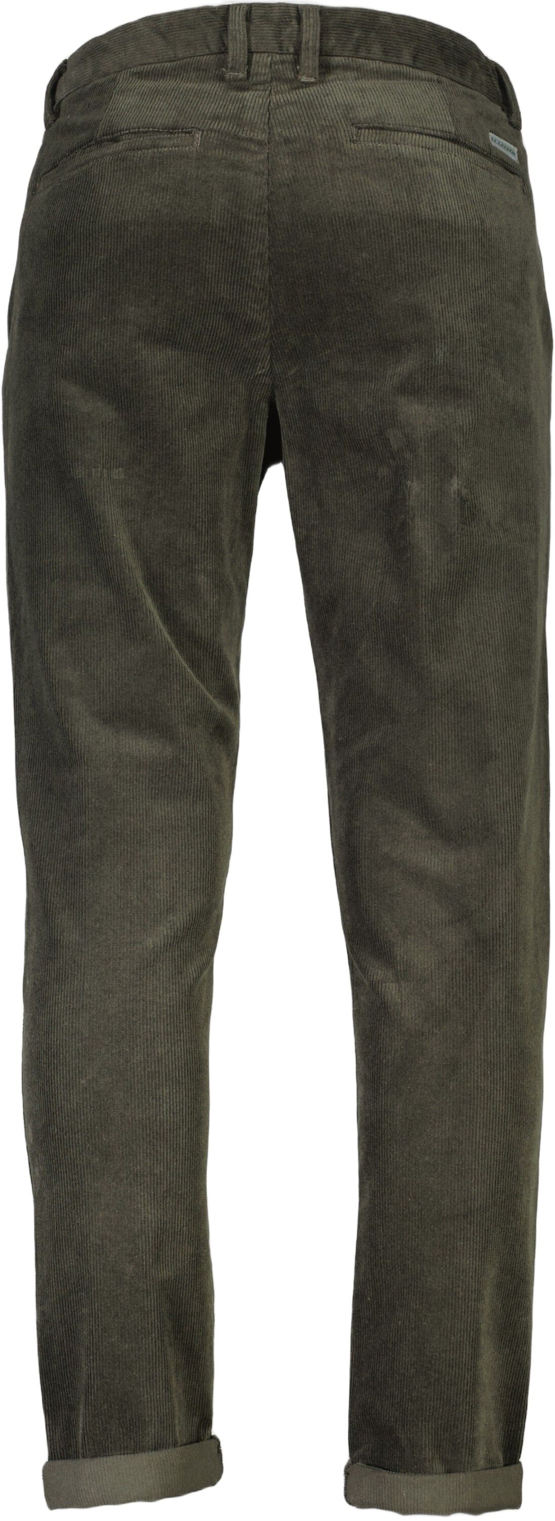 Cropped corduroy pants