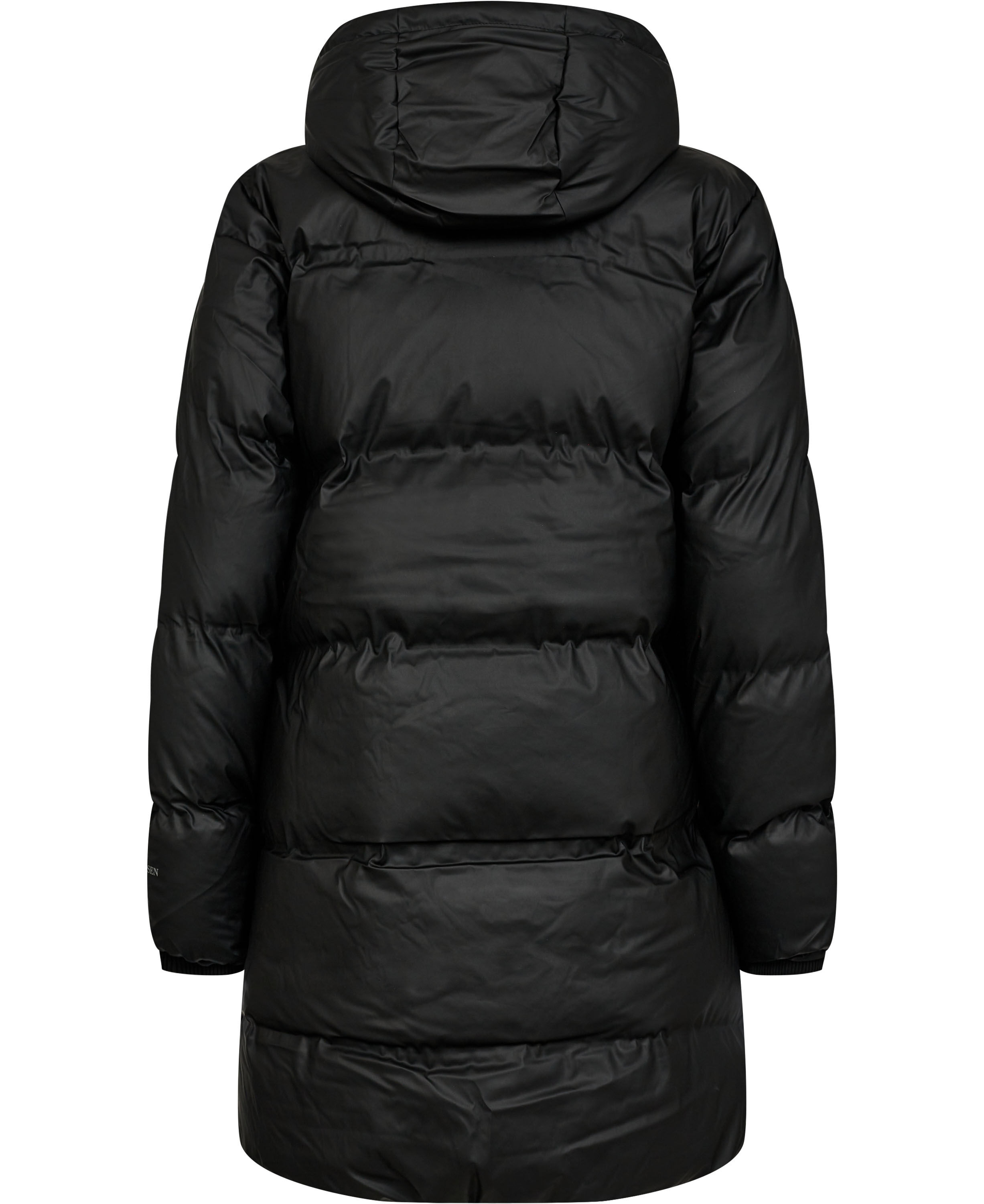 Regnt&aelig;t pufferjakke - s&oslash;jletryk: 5000 mm