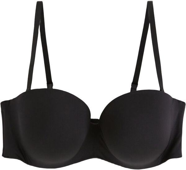 Soft, versatile strapless bra with