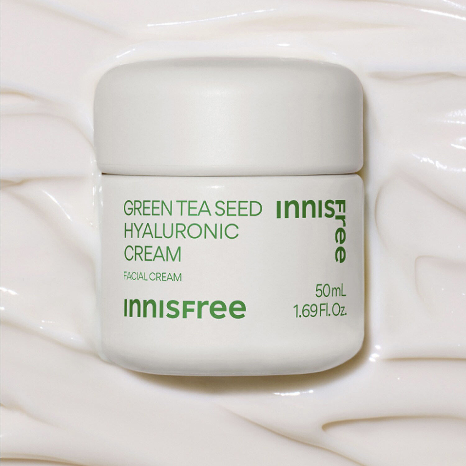 Green Tea Seed Hyaluronic Cream - Hydrating Cream