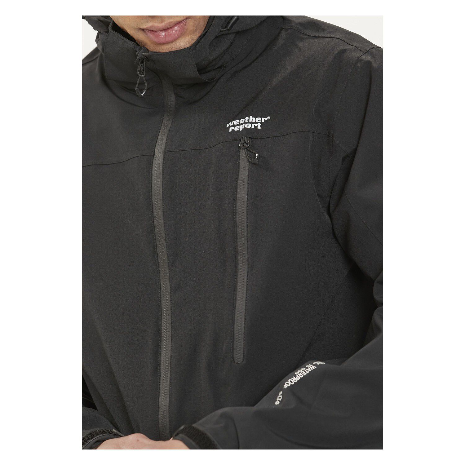 Weather Report Delton regnjakke, herre