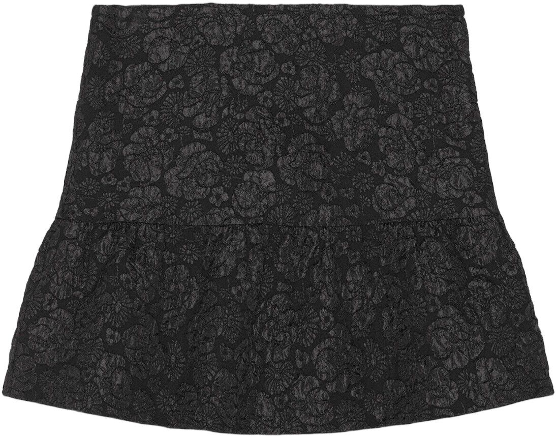 Stretch Jacquard Mini Skirt