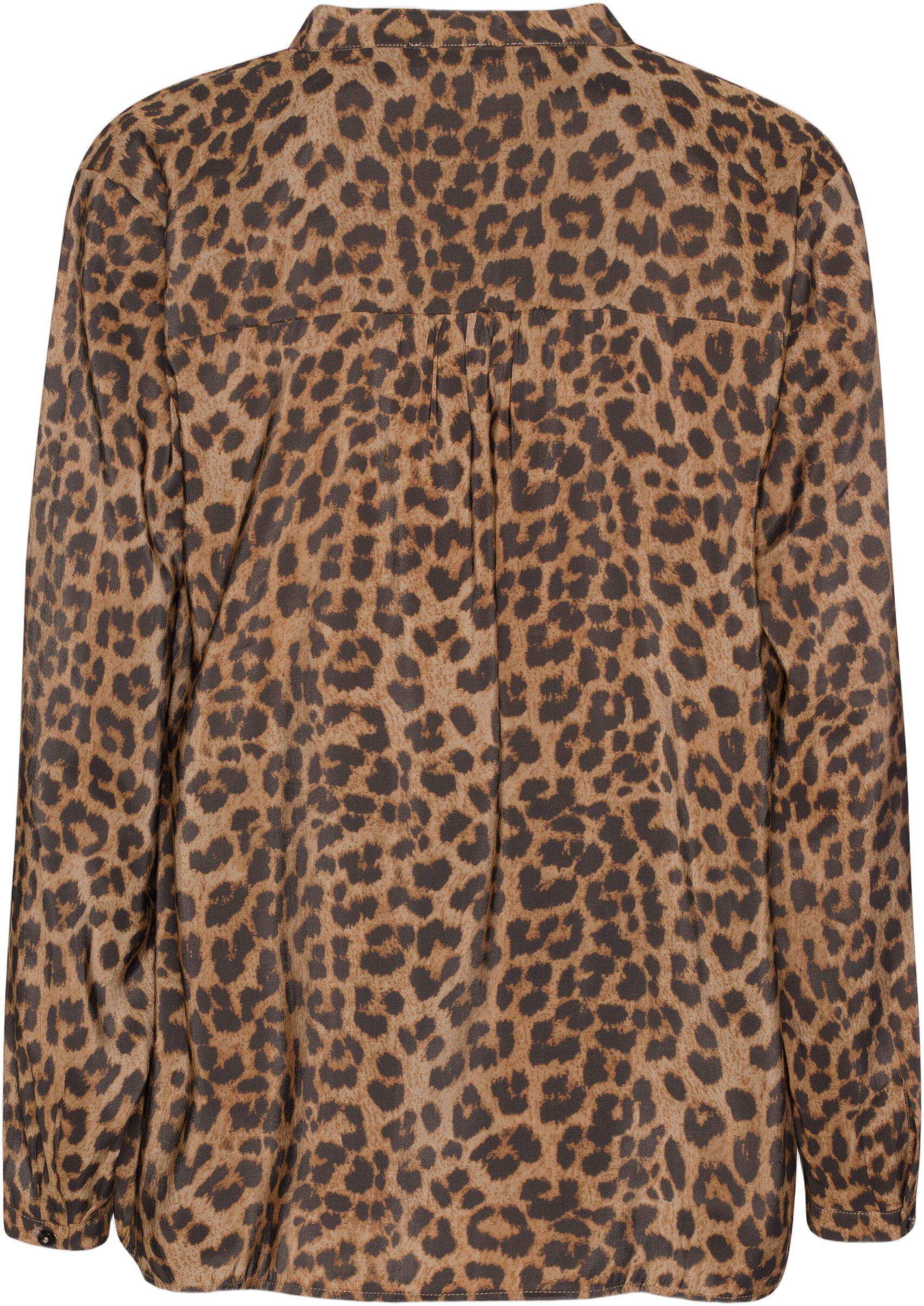 Long Sleeved Shirt With Half Placke